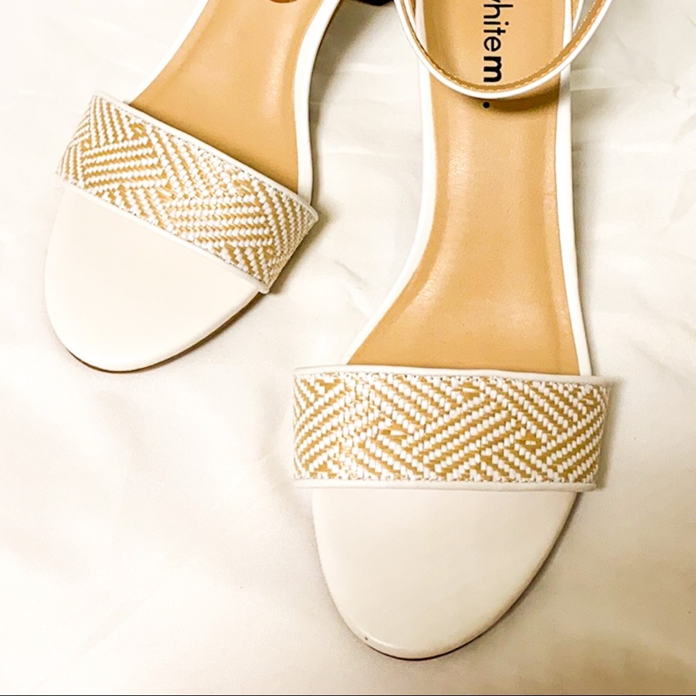 White Mt. sandals size 8 New without tag - Picture 2 of 4